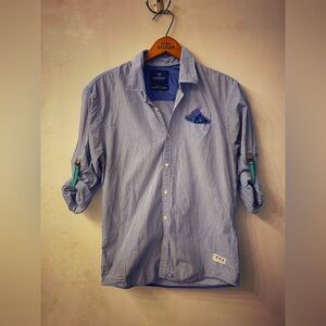 Women’s dress shirt Scotch and Soda.